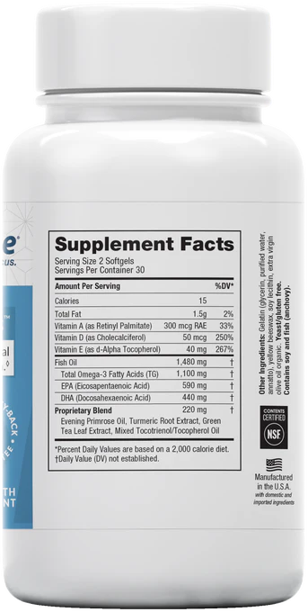 EyePromise EZ Tears Eye Vitamin - 60 Softgels